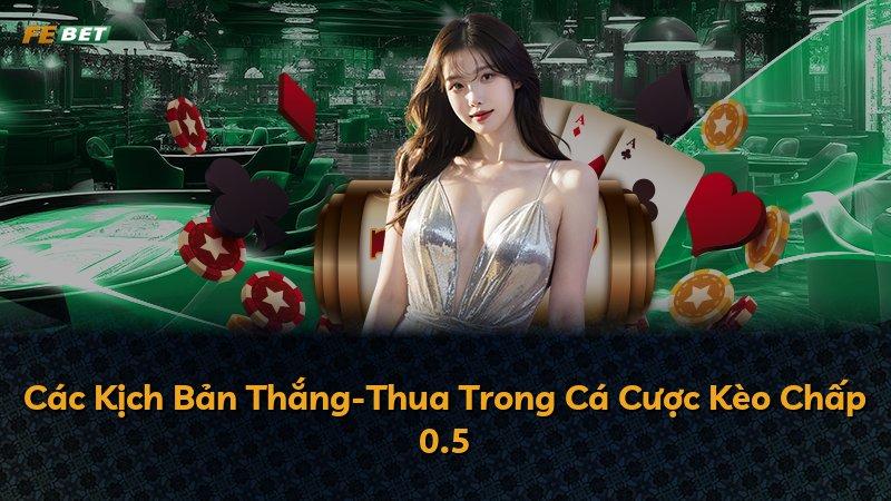 Các Kịch Bản Thắng-Thua Trong Cá Cược Kèo Chấp 0.5