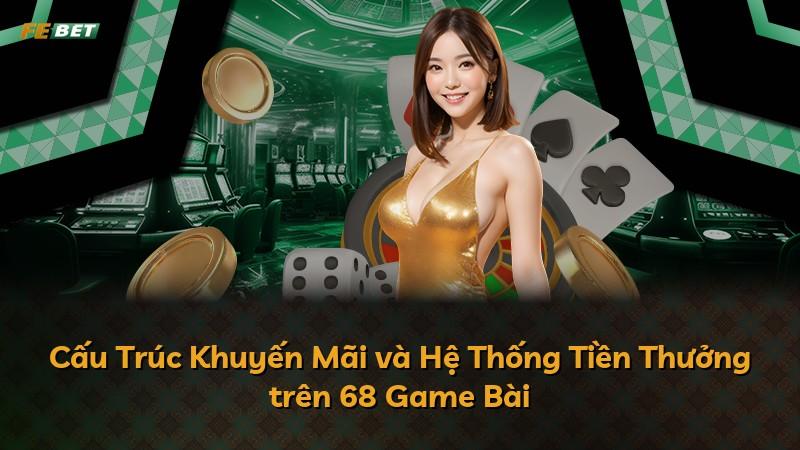 Cấu Trúc Khuyến Mãi và Hệ Thống Tiền Thưởng trên 68 Game Bài