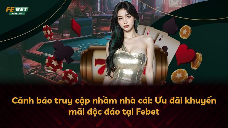 Cảnh báo truy cập nhầm nhà cái: Ưu đãi khuyến mãi độc đáo tại Febet