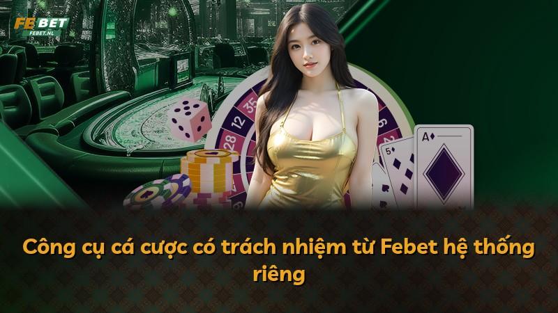 Công cụ cá cược có trách nhiệm từ Febet hệ thống riêng