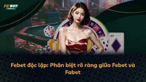 Febet độc lập: Phân biệt rõ ràng giữa Febet và Fabet