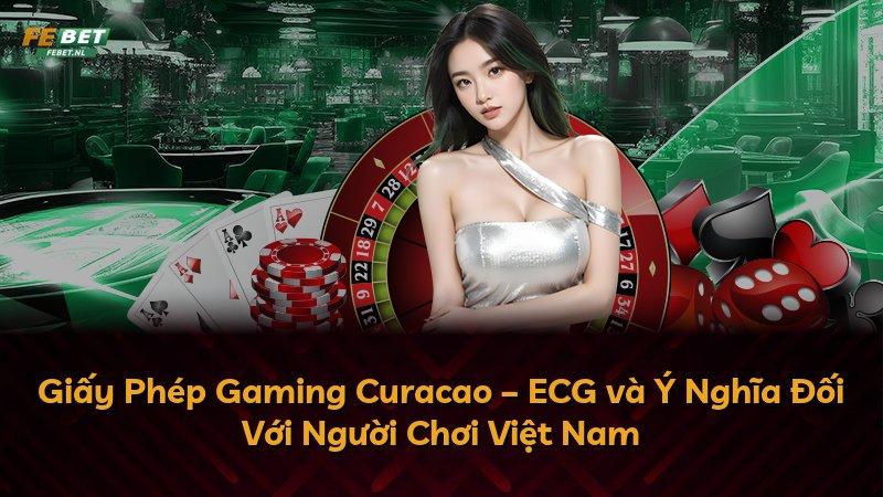 Giấy Phép Gaming Curacao – ECG và Ý Nghĩa Đối Với Người Chơi Việt Nam