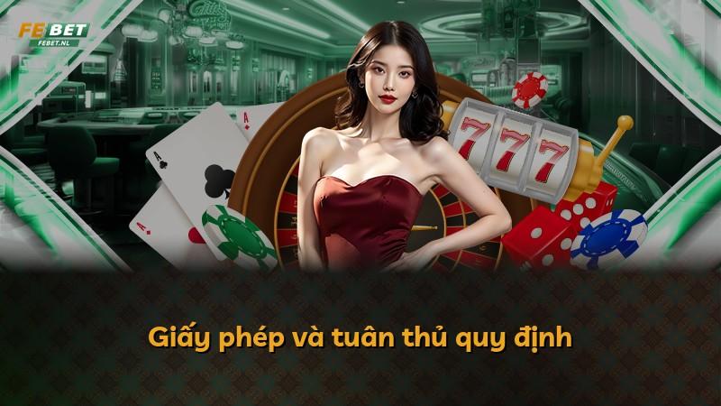 Giấy phép và tuân thủ quy định