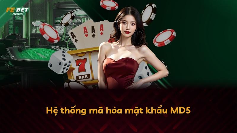 Hệ thống mã hóa mật khẩu MD5