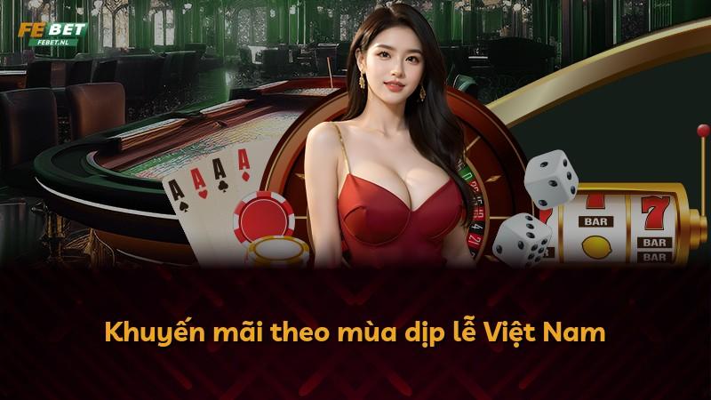 Khuyến mãi theo mùa dịp lễ Việt Nam