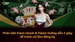 Phân biệt Febet nhanh & Fabet: Hướng dẫn 3 giây để tránh sai lầm đăng ký