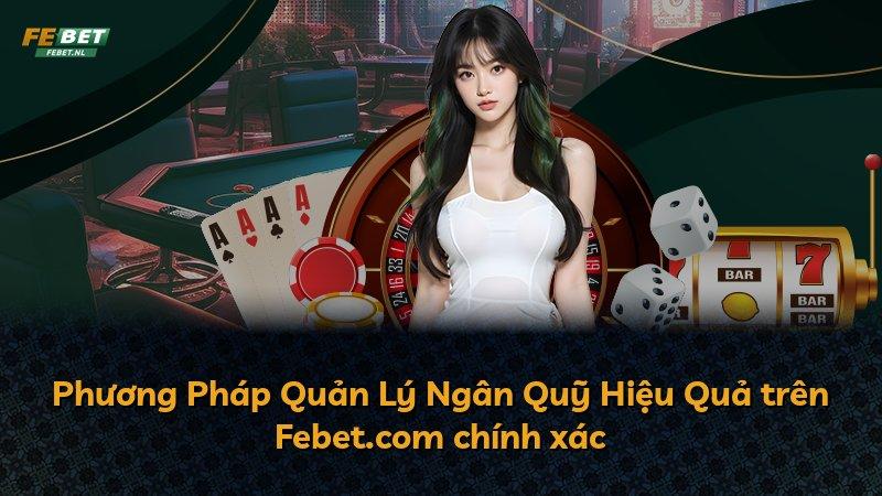 Phương Pháp Quản Lý Ngân Quỹ Hiệu Quả trên Febet.com chính xác