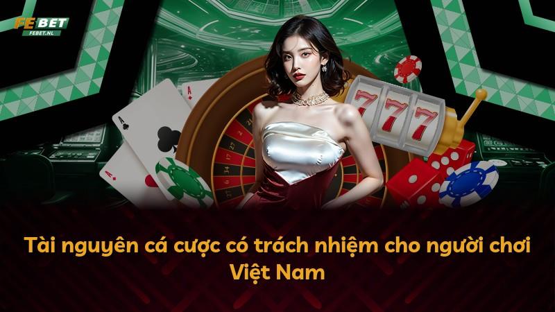 Tài nguyên cá cược có trách nhiệm cho người chơi Việt Nam
