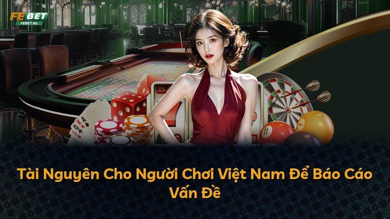 Tài Nguyên Cho Người Chơi Việt Nam Để Báo Cáo Vấn Đề