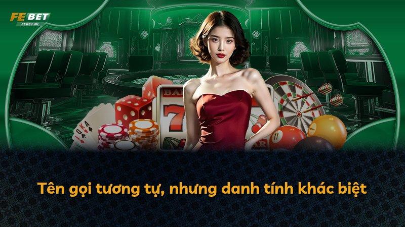 Tên gọi tương tự, nhưng danh tính khác biệt