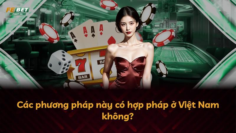 Các phương pháp này có hợp pháp ở Việt Nam không?