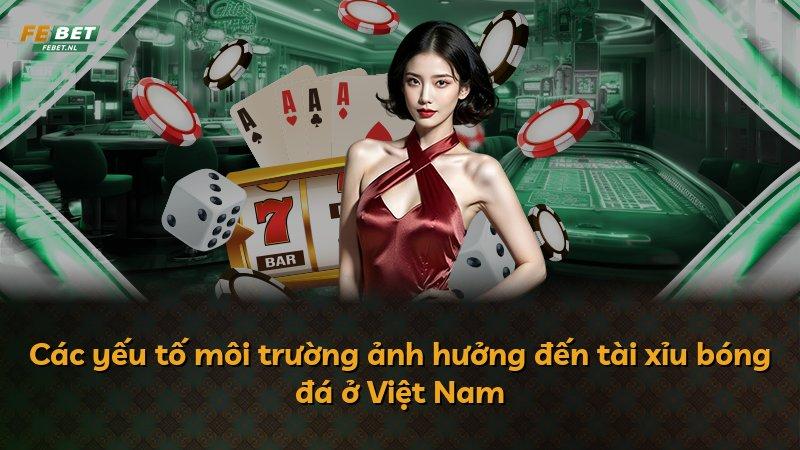 Các yếu tố môi trường ảnh hưởng đến tài xỉu bóng đá ở Việt Nam