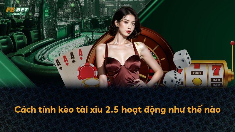 Cách tính kèo tài xỉu 2.5 hoạt động như thế nào